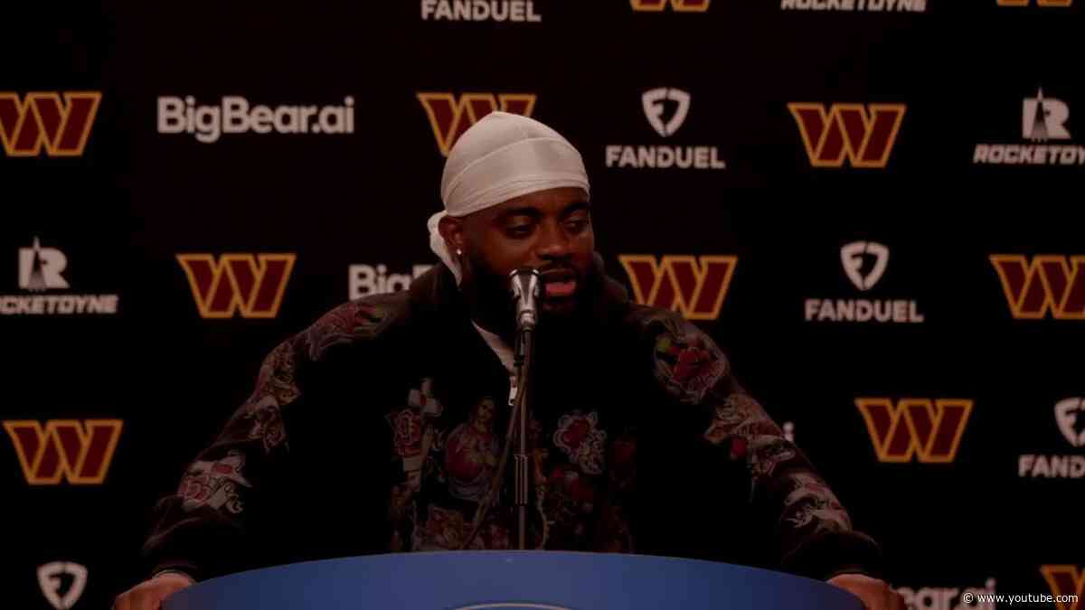 LIVE: CB Amik Robertson Speaks To The Media After The Game | Washington Commanders
