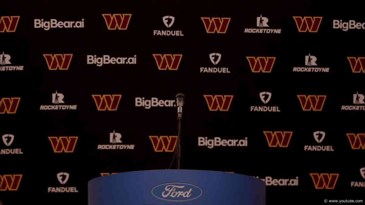 LIVE: QB Jayden Daniels Speaks To The Media After The Game | Washington Commanders