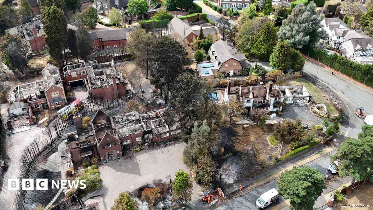 Midlands wildfire 999 calls were diverted to London