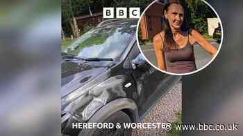 'My car was rammed by a rhino'
