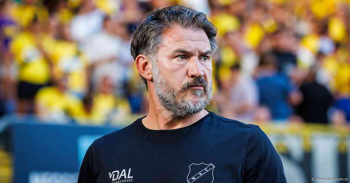 NAC-trainer Hoefkens ziet sterk eerste halfuur tegen Jong Ajax, maar waarschuwt: ‘Fysiek nog niet 100 procent’