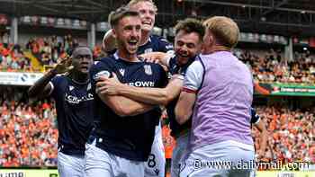 DUNDEE UTD 0 DUNDEE 2: Clinical Dark Blues take the derby bragging rights at Tannadice