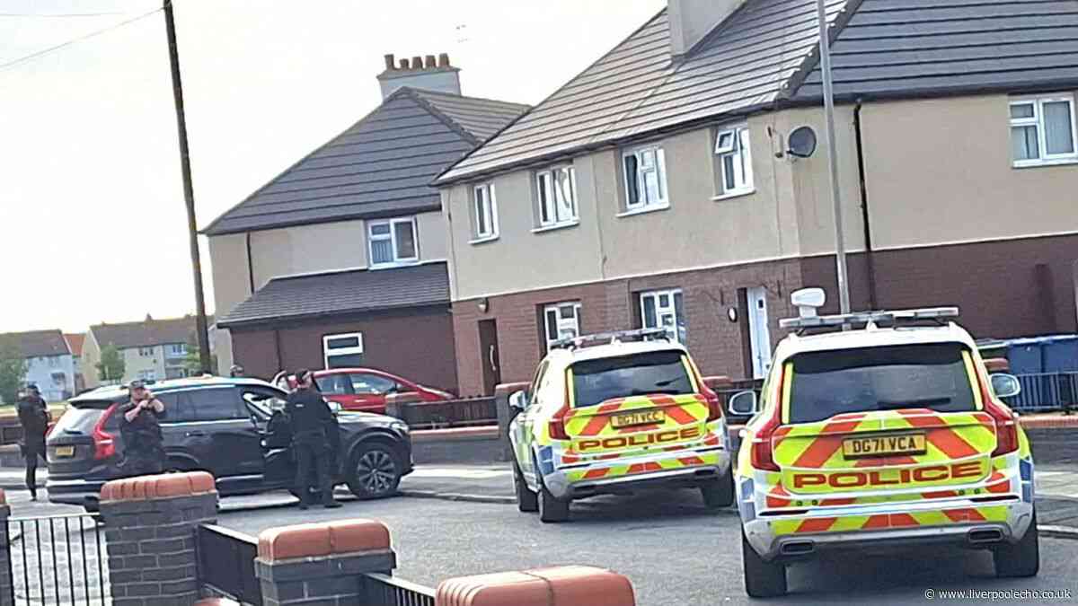 Armed police swarm Walton house after teenager 'threatened with gun'