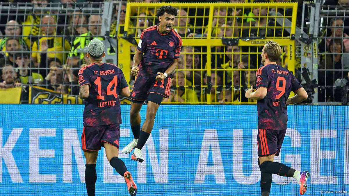 Wildes Ende mit Roter Karte: FC Bayern direkt in Topform: Knapper Supercup-Sieg gegen BVB