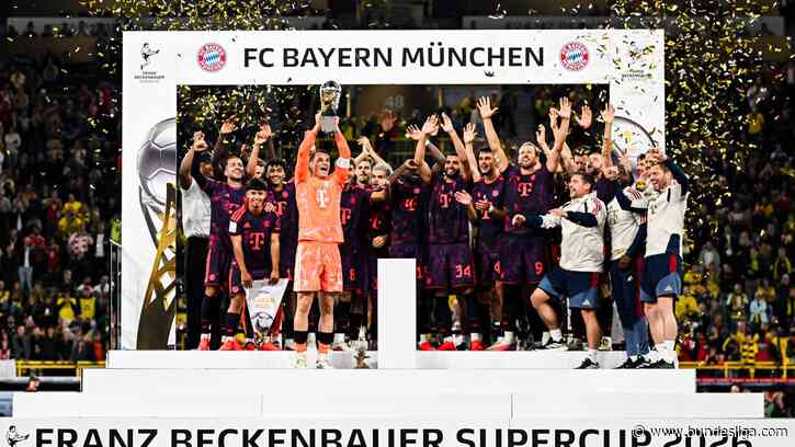 Bayern siegt im Franz Beckenbauer Supercup gegen Dortmund