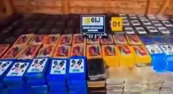 Tientallen miljoenen euro’s aan blokken cocaïne in beslag bij actie met DEA in Costa Rica