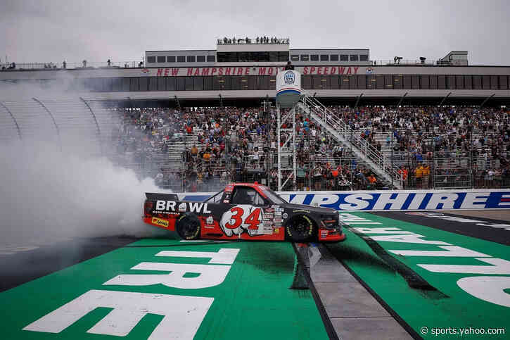 Layne Riggs wins NASCAR Truck New Hampshire race amid nail-bitting Chase battle