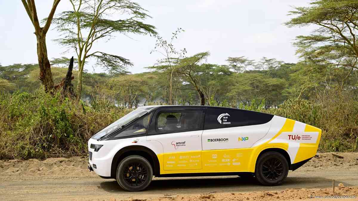 Zonne-ambulance van Eindhovense studenten wordt getest in Kenia