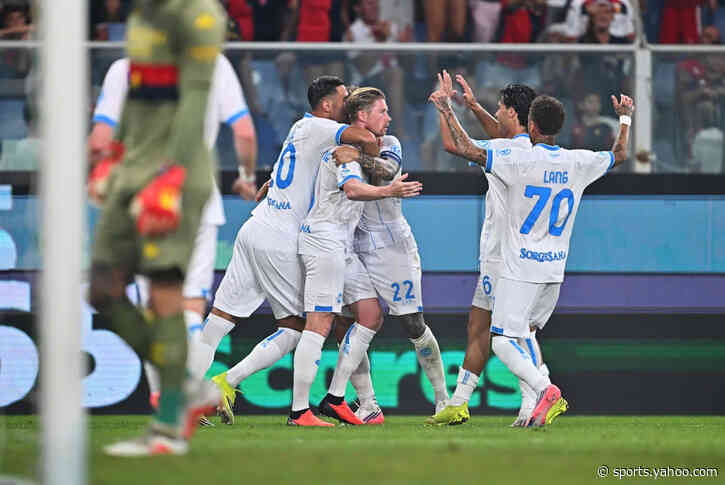 Serie A | Genoa 0-2 Napoli: De Bruyne can inspire victory