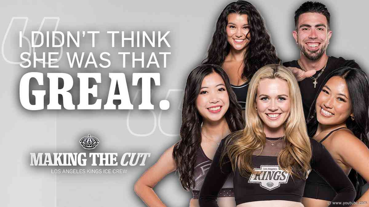 Making the FIRST Round of CUTS on the LA Kings Ice Crew 👀 | Episode 2