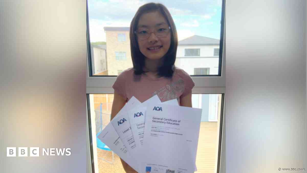 Home-schooled 12-year-old's GCSEs success