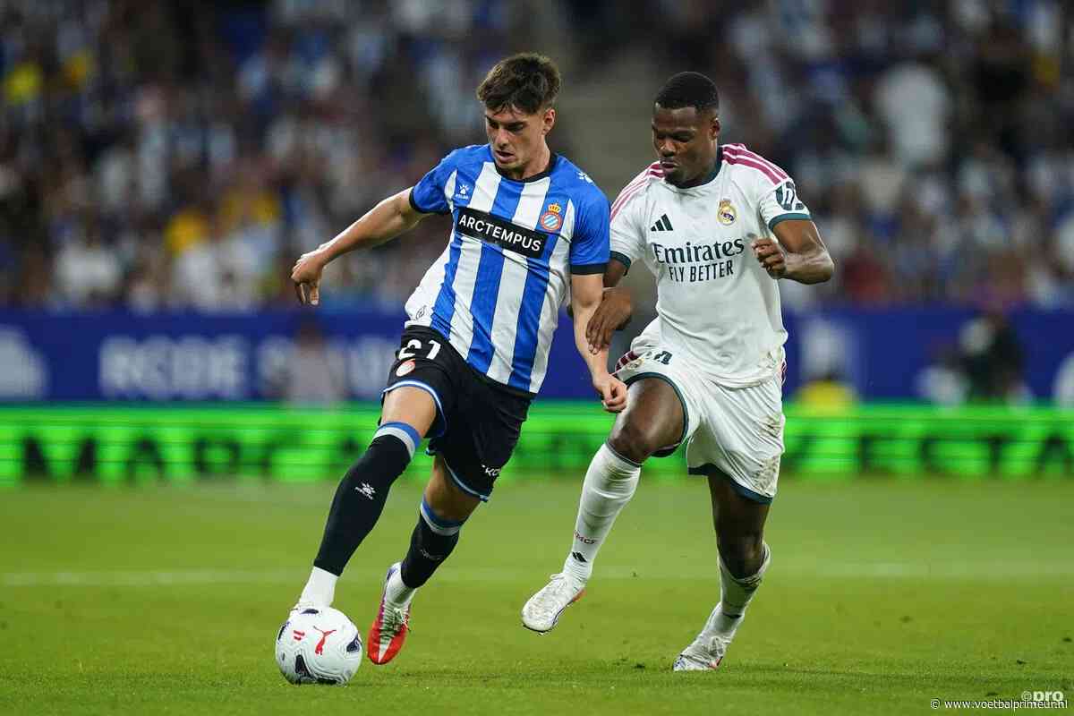 Droomstart voor Mourinho: Real verslaat Espanyol in extremis bij debuut Dumfries