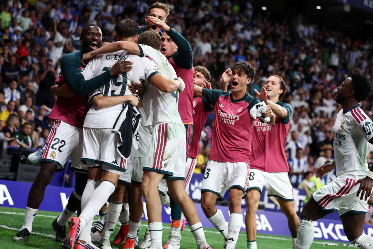 Real Madrid defeat Espanyol in Mourinho’s first game on return