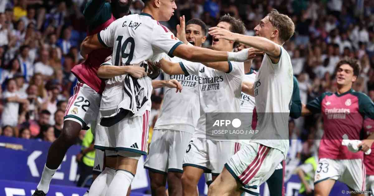 La Liga: Madrid beat Espanyol 2-1 in Mourinho’s first game on return