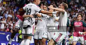 La Liga: Madrid beat Espanyol 2-1 in Mourinho’s first game on return
