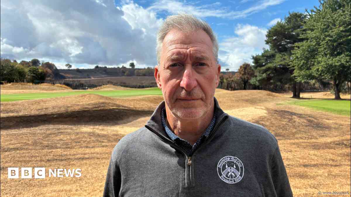 Devastated golf club partially reopens after fire