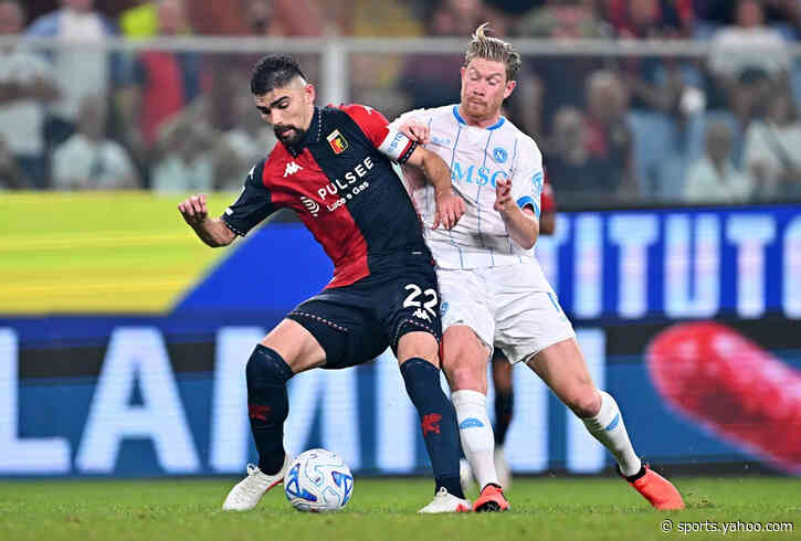 Genoa rage at referee after controversial De Bruyne goal: ‘All of Italy saw’