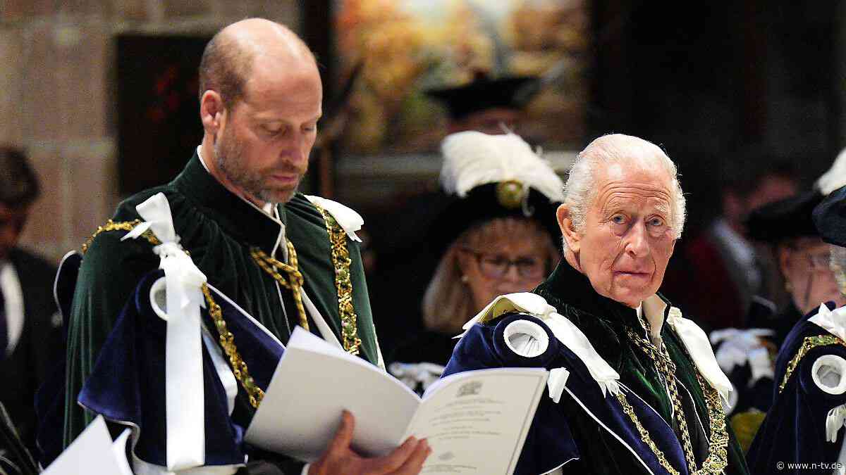 Funkstille zur Sussex-Rückkehr : Prinz William war beim König, als die Nachricht kam 