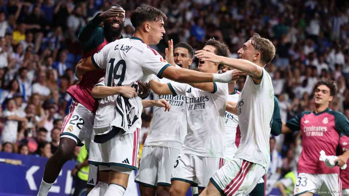Espanyol vs. Real Madrid: LaLiga updates as Espí snatches late winner on Mourinho's return - as it happened