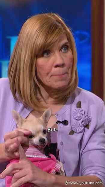 Woman on Her Dog: ‘He’s My Son!’ #dogmom #dog #pet #drphil