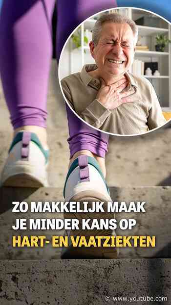 zo makkelijk maak je minder kans op hart- en vaatziekten