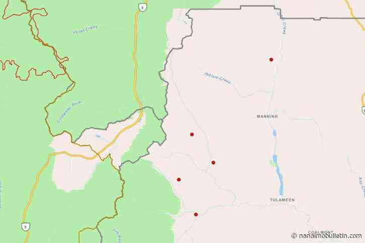 Multiple small wildfires spark between Tulameen and Coquihalla