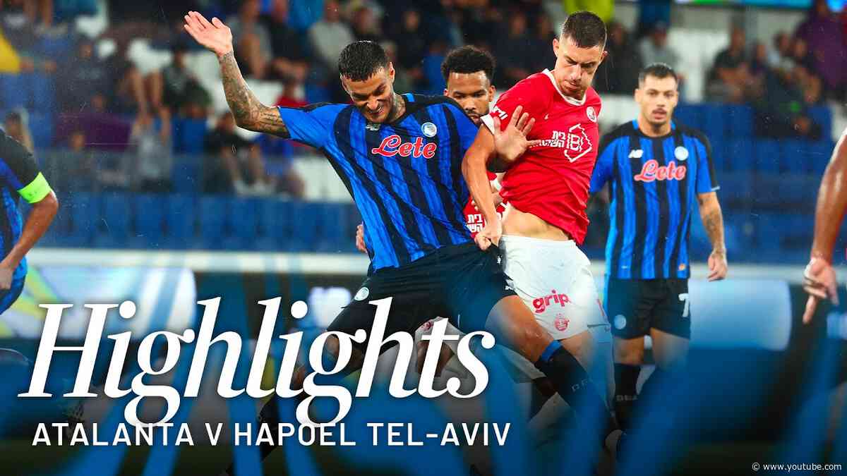 Atalanta-Hapoel Tel-Aviv 0-0 | UECL andata playoff