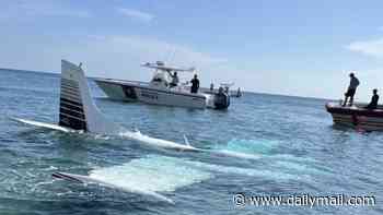 Female pilot, 23, flying to see parents in Bahamas crashes plane in front of stunned beachgoers