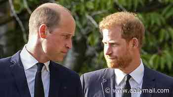 Revealed: Just 4% of Brits believe William should make the first move in peace talks with Harry - as Palace sources reveal bid by one of the King's most trusted aides to reunite the warring princes