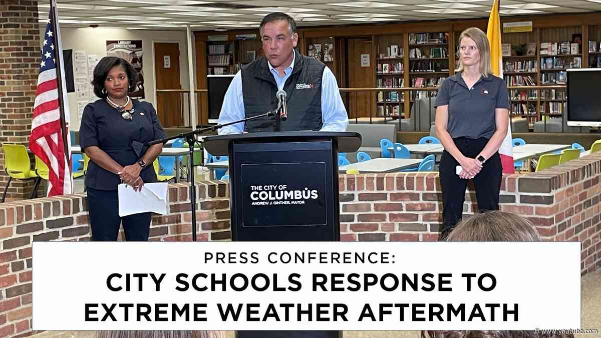 Press Conference:  City Schools Response to Extreme Weather Aftermath