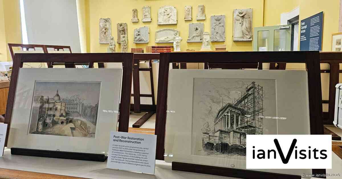Visiting UCL’s delightfully difficult-to-visit architectural exhibition