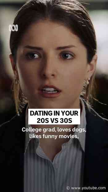 The reality of dating in your 30s