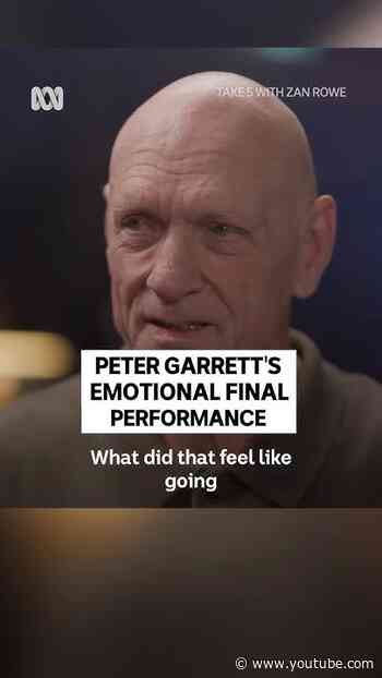Peter Garrett on his emotional final Midnight Oil performance