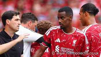 Alexander Isak has been given three-word advice by Liverpool team-mate for Newcastle boos
