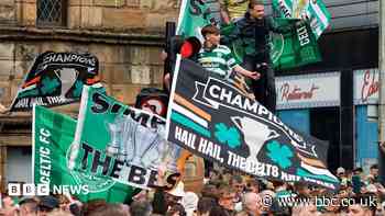 Eight more arrests after Celtic title party disorder