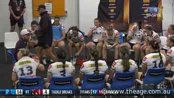 Broncos coach rips into team in sheds