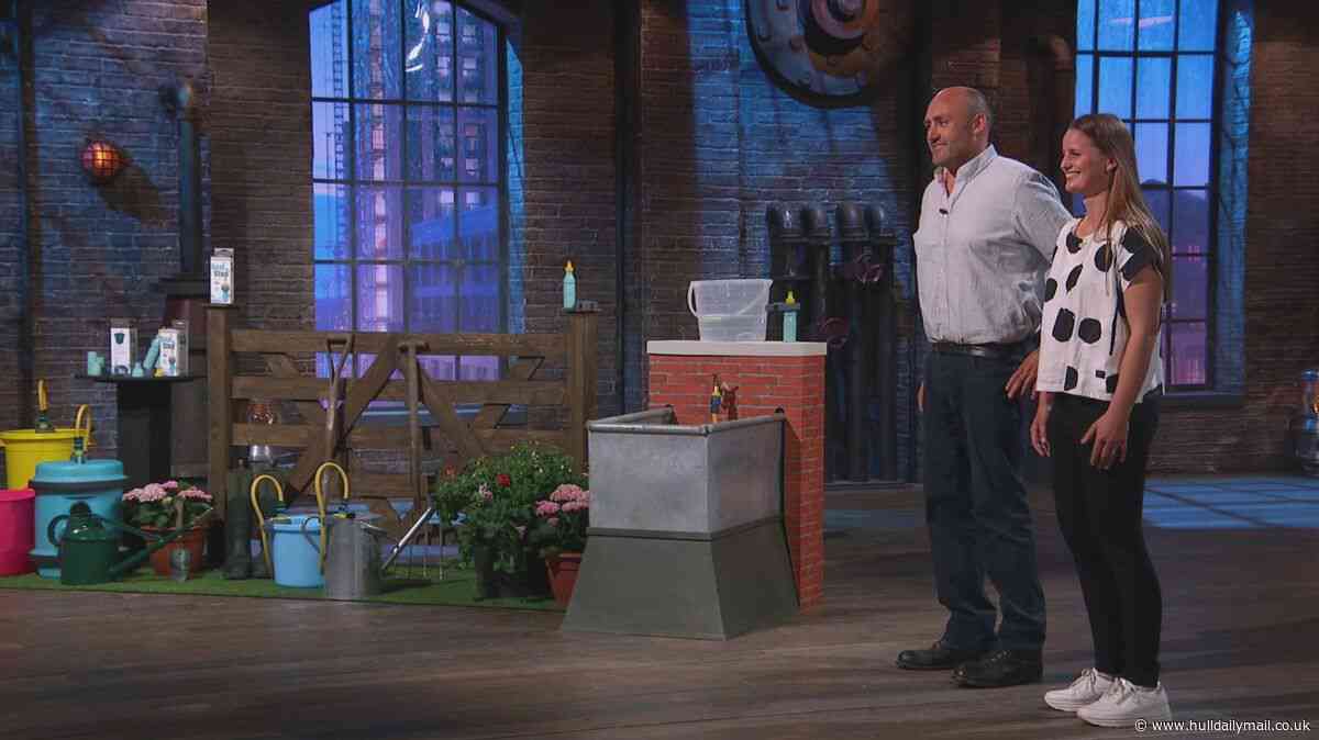 Pocklington couple to brave BBC's Dragons' Den with ingenious water saving invention