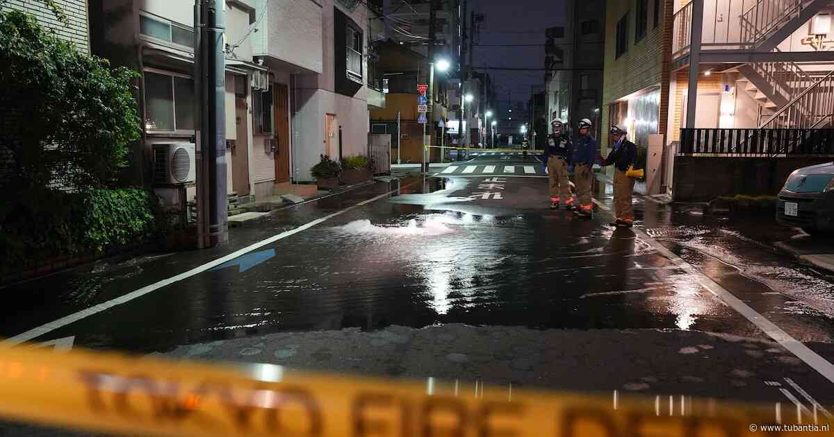 Zeker 37 gewonden na aardbeving van 5.9 bij Tokio