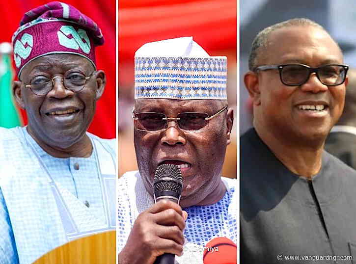 2027 campaigns: All eyes on Tinubu, Atiku, Obi amid anxiety over hate speech, personal attacks