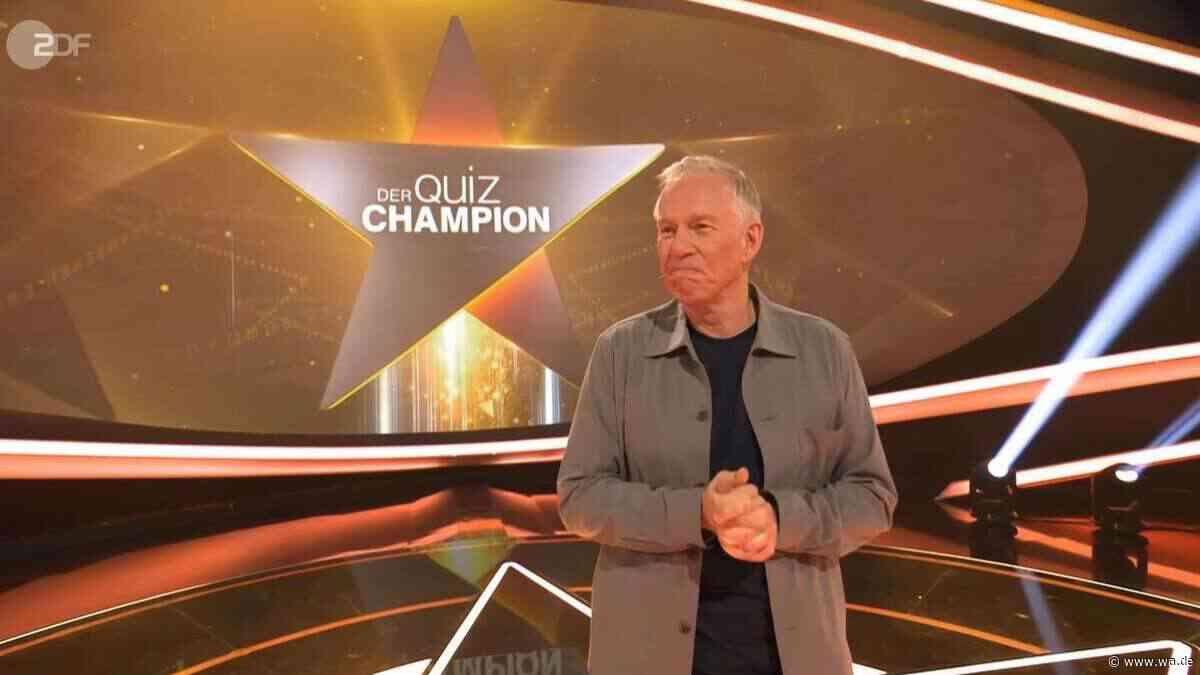 ZDF-Zuschauer müssen sich umstellen: „Der Quiz-Champion“ läuft nicht auf gewohntem Sendeplatz