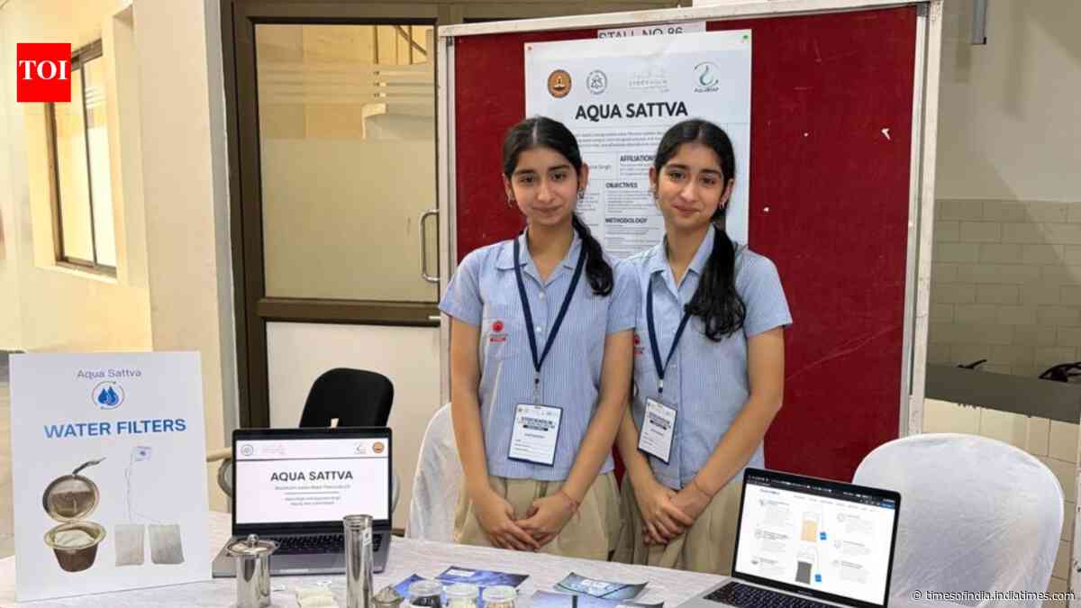 Delhi-NCR twins turn okra, fenugreek and rice husk into a Rs 100 electricity-free water filter