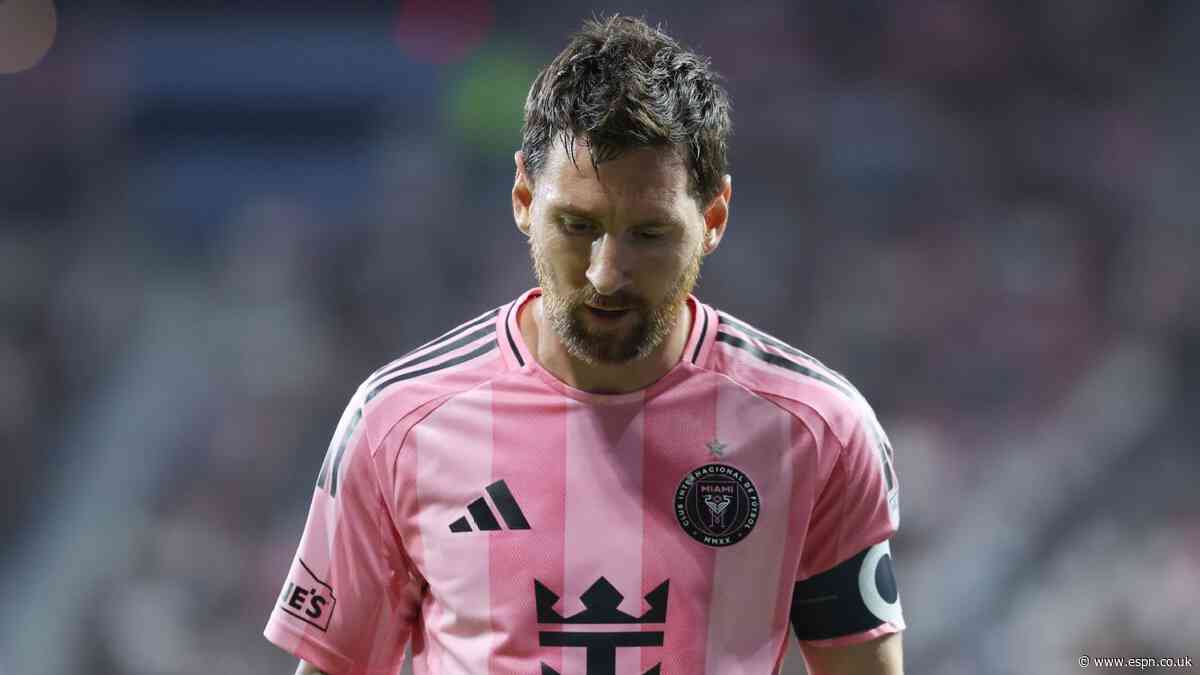 Messi scores but Miami slumps to 4th loss in 5