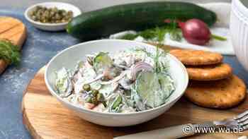 3 Schritte und 20 Minuten: Dieser Gurkensalat ist das leichte Sommerrezept ohne Kohlenhydrate