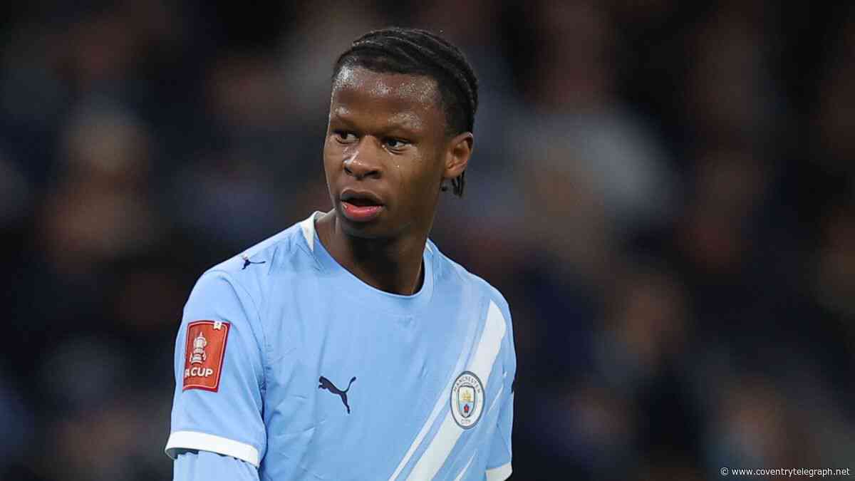 Coventry City make move for Man City teenager aiming to be next John Stones