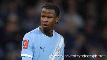 Coventry City make move for Man City teenager aiming to be next John Stones