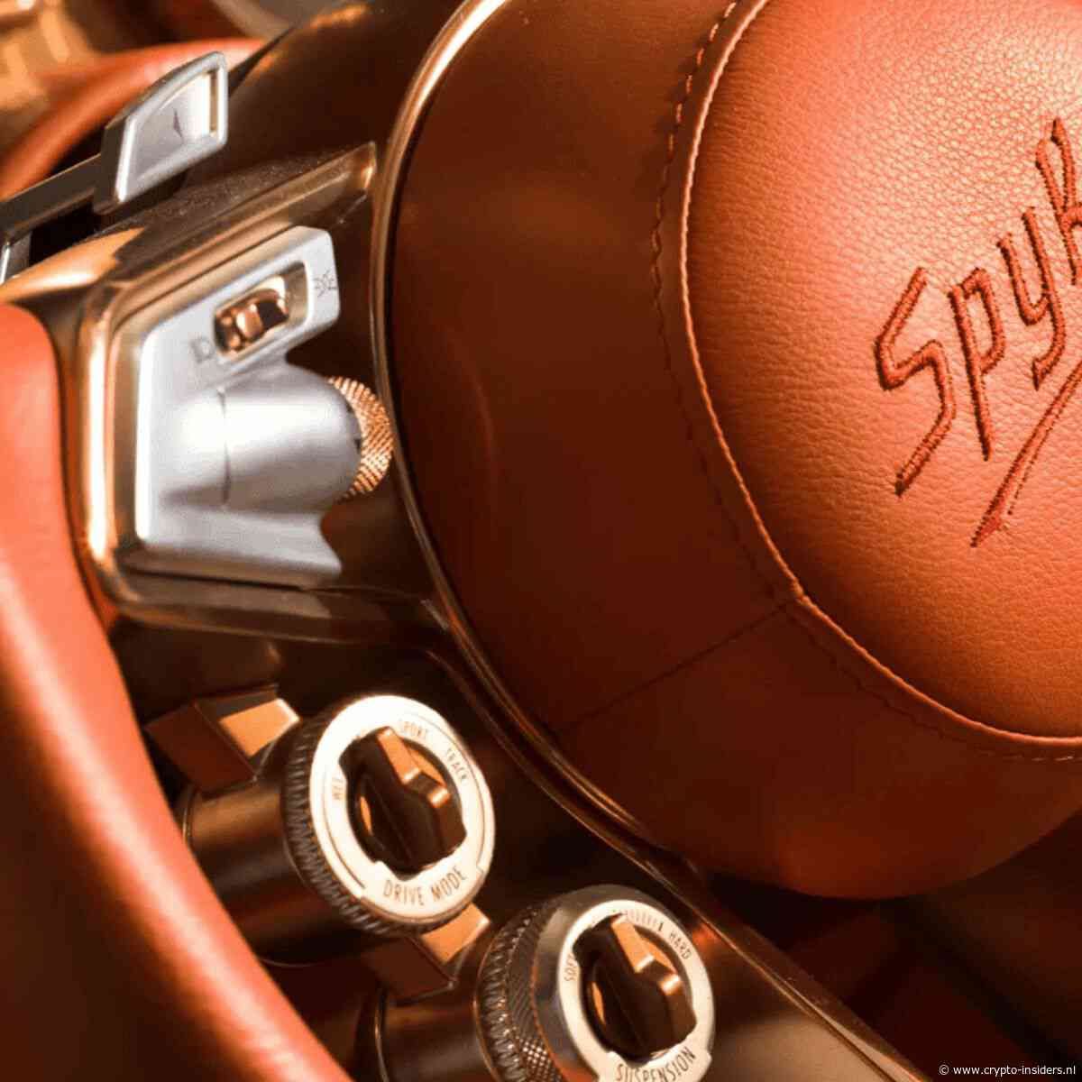 Het Nederlandse Spyker onthult nieuwe hypercar met hulp van cryptomiljardair