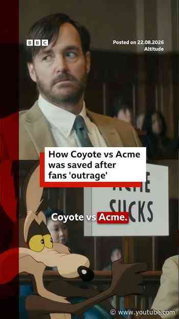 How Coyote vs Acme film was saved after 'fan outrage'. #BBCNews