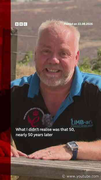 Paralympian wants to thank crash driver who cost him his leg. #Paralympian #BBCNews