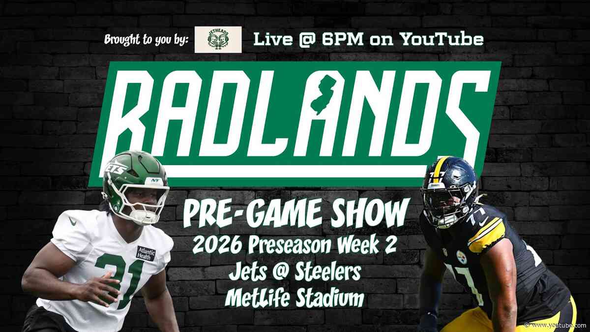 JetHeads Pregame Show:  Preseason Week 2