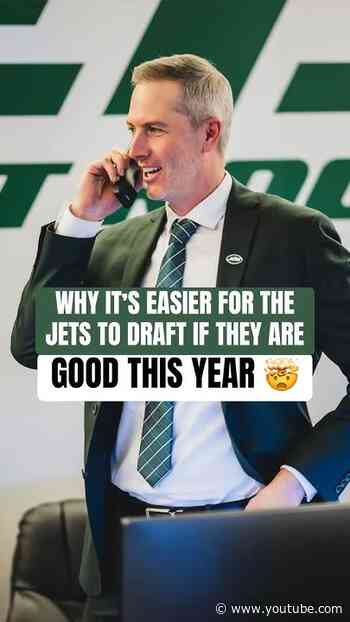 Why it's better for the #Jets draft plans to be GOOD this year!
